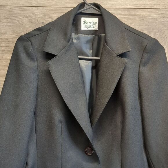 Barclay Street Blazer Black Suit Jacket Women's Size 8 - Picture 3 of 9